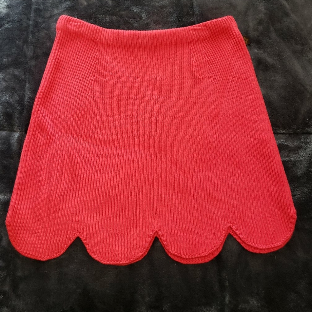 Louis Vuitton ribbed skirt